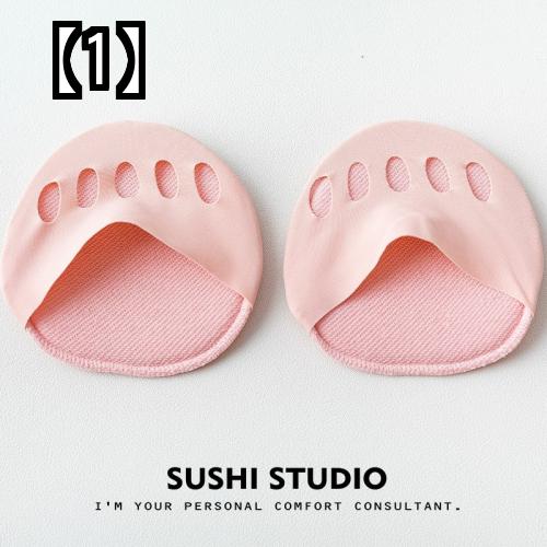 五本指ソックス レディース 通気性 パッド 快適 薄手 パンプス つま先 ハーフ 夏