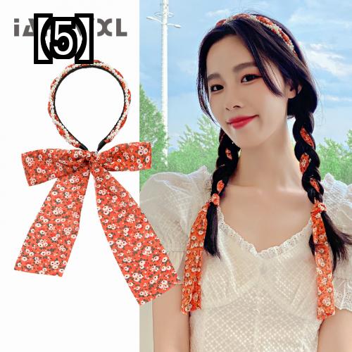 限定版 カチューシャ 編み込み リボン 髪飾り 大人かわいい ヘアアクセサリー レトロ 夏 ヘアアレンジ 黄色 赤 黒 花柄 Sferavisia Hr