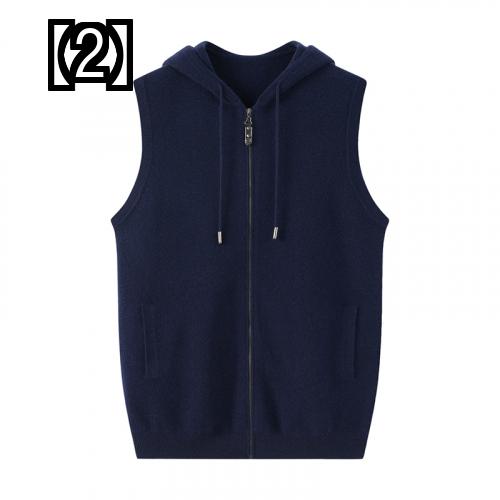 安心の定価販売 メンズ パーカー ノースリーブ 厚手 タンクトップ トップス トレーニング スポーツ ジップアップ グレー 紺 Prix Feu Artifice Com