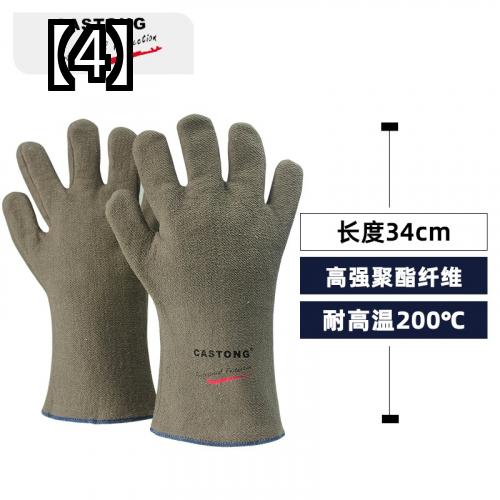 海外並行輸入正規品 耐熱グローブ 防火 手袋 バーベキュー 耐熱 500 度 オーブン ベーキング 火傷防止 工業用 断熱材 耐火 防火手袋 Fucoa Cl
