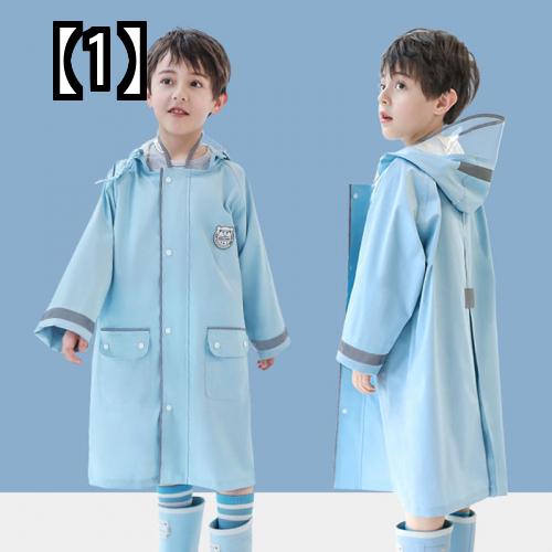 レインコート カッパ 子供用 幼児 キッズ 通学 通園 雨具 合羽 レイングッズ 雨ガッパ レインウェア ジッパー ランドセル フード付き 男の子 女の子 最大55 オフ