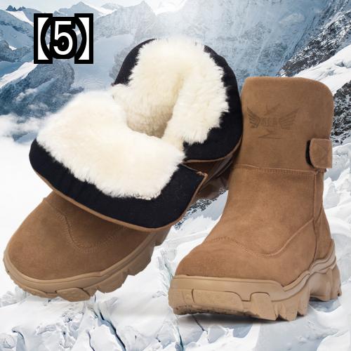 売れ筋がひ スノーブーツ おしゃれ 防寒 冬 おすすめ アウトドア メンズ ファー 寒冷地 暖かい ベルベット 厚みのある 大型 防水 滑り止め ウール Fucoa Cl
