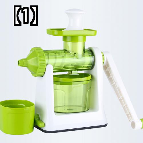 手動ジューサー 調理器具 キッチン用品 ハンドジューサー しぼり器 圧絞器 スクイーザー 果汁 果物 フルーツ ザクロ フルーツマシン 子供 手回し プレス