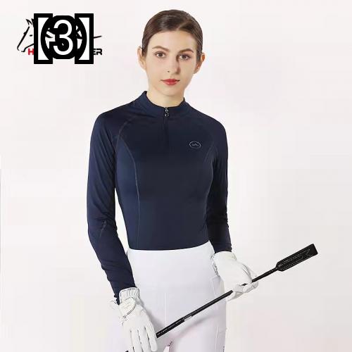 交換無料 レディース 乗馬 シャツ かわいい おしゃれ 春 ファッション 快適 乗馬用品 長袖 通気性 騎士服 フィット トップス 競技用品 Lealtecsistemas Com Br