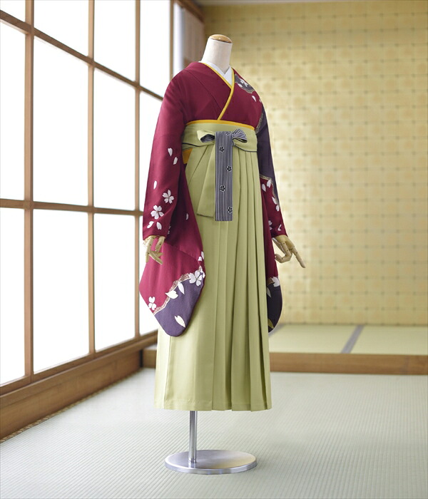 ＼早期割引クーポンあり／ 袴 レンタル 卒業式 フルセット 女袴 《身長》153cm～159cm 着物レンタル はかま 教職員 教員 先生 大学 短大 専門学校 高校 中学 大人 往復送料無料 貸衣装 フルフル 新品足袋プレゼント 色無地 二尺袖 はかま 草履 ブーツ丈対応｜FrouFrou