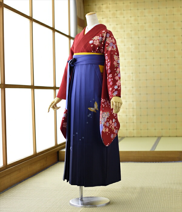 \早期割引クーポンあり/ 袴 レンタル 卒業式 フルセット 女袴 《身長》152cm~170cm 着物レンタル はかま 教職員 教員 先生 大学 短大 専門学校 高校 中学 大人 往復送料無料 貸衣装 フルフル 新品足袋プレゼント 色無地 二尺袖 はかま 草履 ブーツ丈対応|FrouFrou
