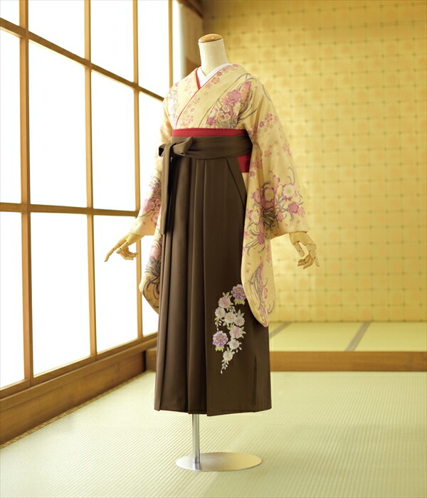 【今だけ値下げ】羽織袴フルセット　草履付き 販売】袴 セット 卒業式 女性 ブーツor草履16点フルセット 購入