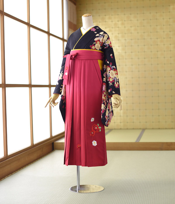 卒業式 袴 レンタル 袴 セット 女袴 《身長》153cm～159cm 着物レンタル はかま 教職員 教員 先生 大学 短大 専門学校 高校 中学 大人 往復送料無料 貸衣装 フルフル 新品足袋プレゼント 色無地 二尺袖 はかま 草履 ブーツ丈対応 安い 袴レンタル