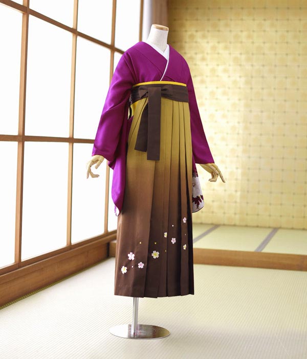 卒業式 袴 レンタル 袴 セット 女袴 《身長》156cm～166cm 着物レンタル はかま 教職員 教員 先生 大学 短大 専門学校 高校 中学 大人 往復送料無料 貸衣装 フルフル 新品足袋プレゼント 色無地 二尺袖 はかま 草履 ブーツ丈対応 安い