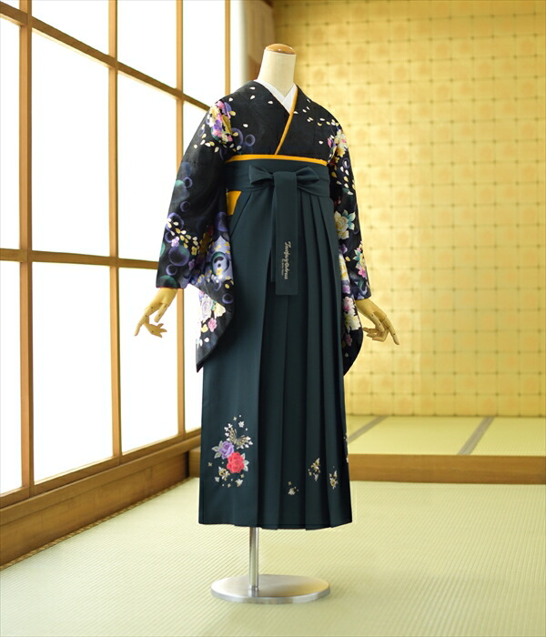 卒業式 袴 レンタル 袴 セット 女袴 《身長》152cm～158cm 着物レンタル はかま 教職員 教員 先生 大学 短大 専門学校 高校 中学 大人 往復送料無料 貸衣装 フルフル 新品足袋プレゼント 色無地 二尺袖 はかま 草履 ブーツ丈対応 安い 袴レンタル