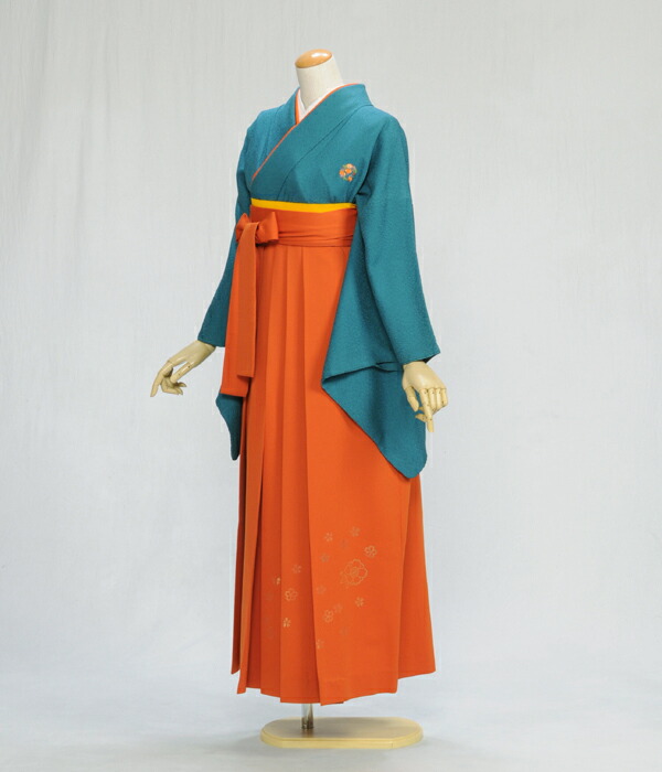 Rcp 着物 花紋松竹梅 なんど 着物セットレンタル 草履 卒業式袴87cm 97cm 貸衣装 着物レンタル 150 160 7号 9号 9号 11号 青 緑 レンタル 二尺袖 Froufrou 袴レンタル フォトブック付 袴安い袴