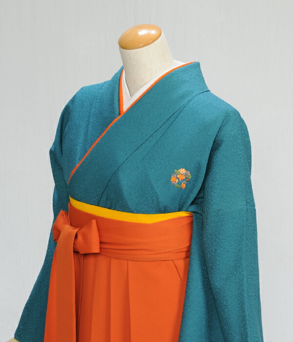 Rcp 着物 花紋松竹梅 なんど 着物セットレンタル 草履 卒業式袴87cm 97cm 貸衣装 着物レンタル 150 160 7号 9号 9号 11号 青 緑 レンタル 二尺袖 Froufrou 袴レンタル フォトブック付 袴安い袴