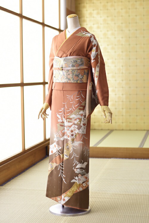 訪問着 レンタル ほうもんぎ 着物レンタル 付け下げ 入学式 卒業式 母 着物 母親 結婚式 お宮参り 七五三 貸衣装 フルフル ママ 卒園式