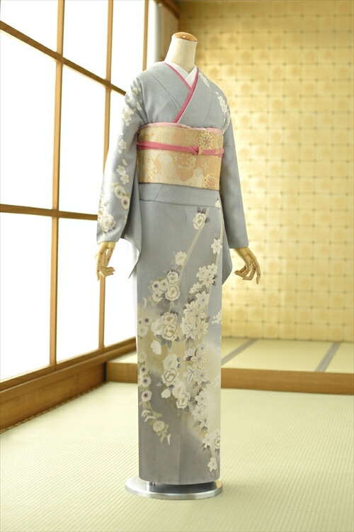 楽天市場】着物レンタル 訪問着 レンタル セット 着物 付下げ 訪問着