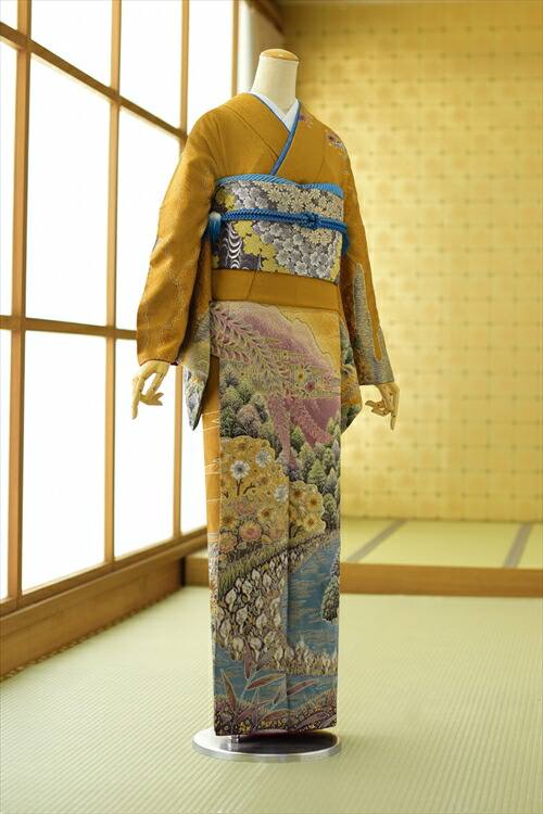 楽天市場】【レンタル】 訪問着 レンタル さざんか mh1029 女性 袋帯