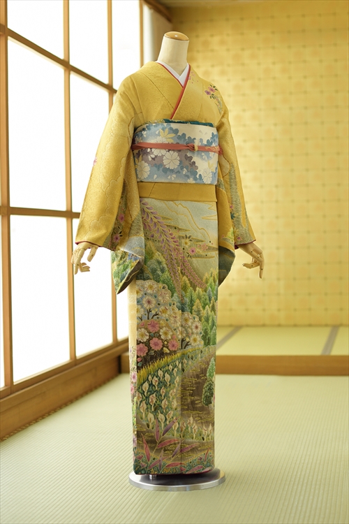 楽天市場】着物レンタル 訪問着 レンタル セット 着物 付下げ 訪問着