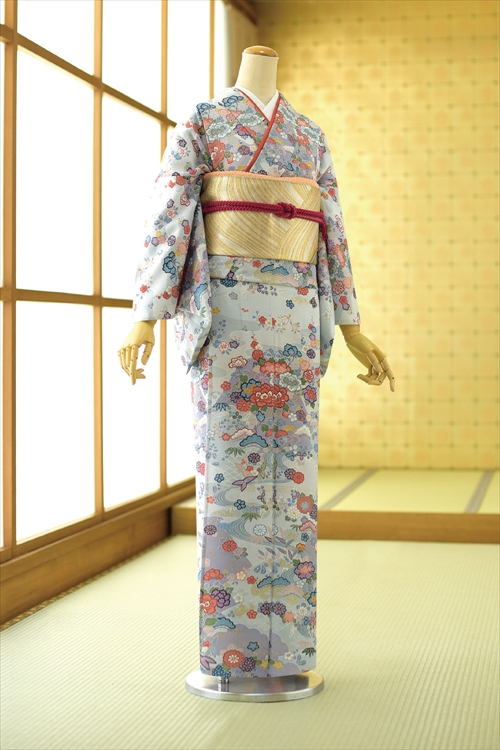 着物レンタル 訪問着 レンタル フルレンタル 一式 セット 夏用小紋 単衣 単 夏用 夏 着物 ママ 結婚式 お宮参り 七五三 貸衣装 フルフル