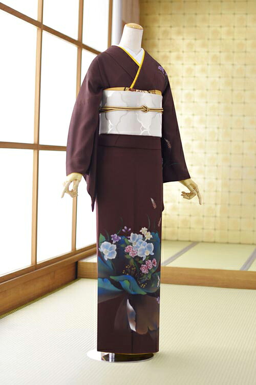 単衣 訪問着レンタル mh1422 訪問着レンタル 結婚式 訪問着レンタル 夏用 訪問着レンタル 単 訪問着レンタル お宮参り 訪問着レンタル ５月 ６月 ７月 ８月 ９月 着物レンタル ママ 往復送料無料｜FrouFrou