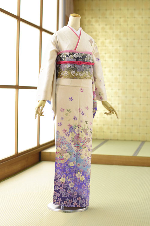 フルセット訪問着付け下げ９月ママhoumongi 付下げ夏結婚式涼しいmh1432 単衣 夏用単衣訪問着 白地平安手まり桜６月レンタル夏用訪問着レンタルお宮参り