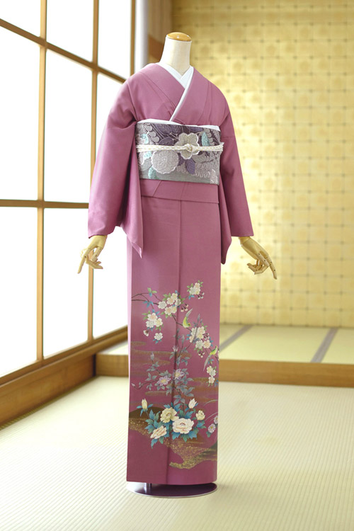 色留め袖 レンタル 色留袖 着物レンタル 結婚式 親族 列席者 貸衣装 フルフル フルレンタル フォトブック付 お呼ばれ 10,212円