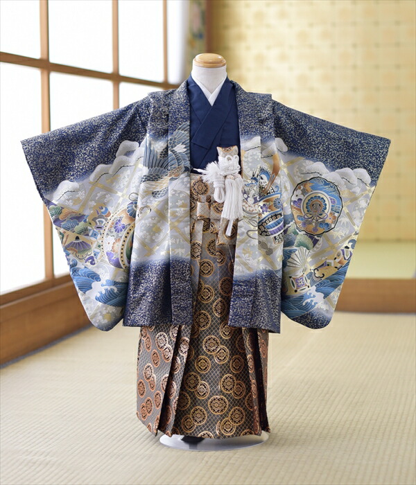 専用【七五三】　羽織＆袴2点セット　双子　おそろい　110cm〜120cm 4306820-f-body.jpg