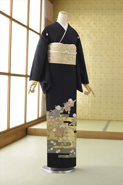 留袖 レンタルフルセットレンタル 高級正絹 着物レンタル 黒留袖 結婚式 母上・親族・列席者 貸衣装 フルフル 安いかしいしょう おすすめ