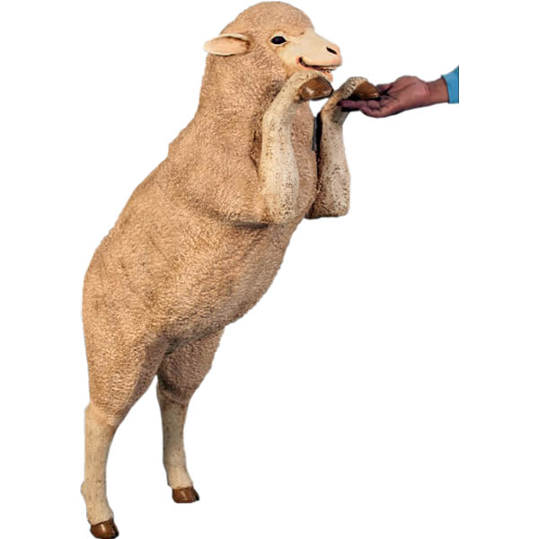 楽天市場】立つひつじ Curious Merino Ewe 強化プラスチック（FRP