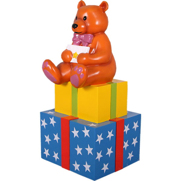 楽天市場】子グマのプレゼント ボックス H116cm ギフト 箱 贈り物