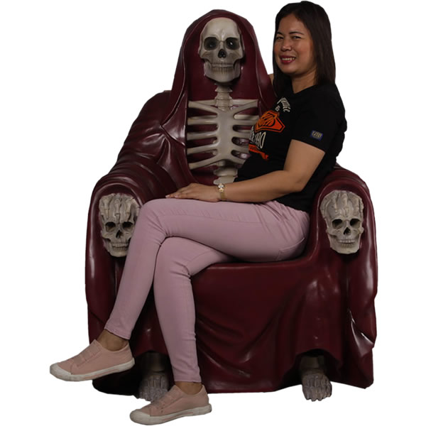 ビンテージ　スカル　髑髏　骸骨　死神　grim reaper ハロウィン　レトロ ビンテージ スカル 髑髏 骸骨 ハロウィン 50s ミッド