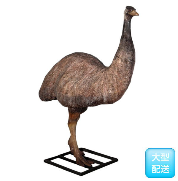 Frpアニマルオブジェ エミュー 置物 動物 とり トリ 鳥 動物園 店舗 カフェ 喫茶店 レストラン 飲食店 インテリア イベント ディスプレイ 実物大 等身大 リアル Whlny Relentlessvb Com