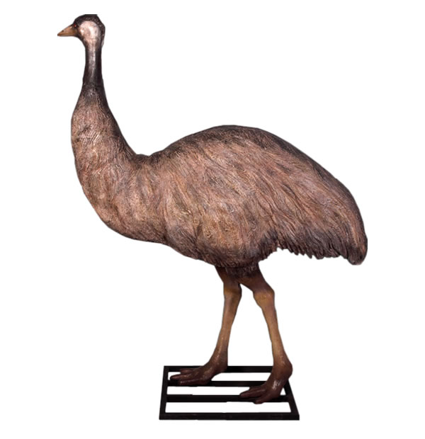 Frpアニマルオブジェ エミュー 置物 動物 とり トリ 鳥 動物園 店舗 カフェ 喫茶店 レストラン 飲食店 インテリア イベント ディスプレイ 実物大 等身大 リアル Whlny Relentlessvb Com