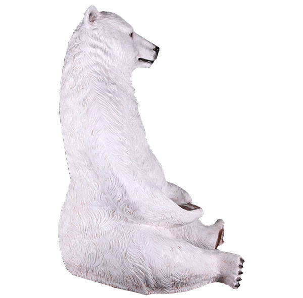 Frpアニマルオブジェ 巨大な白クマ 置物 動物 熊 くま ホッキョクグマ 動物園 店舗 カフェ 喫茶店 レストラン 飲食店 インテリア イベント ディスプレイ 実物大 等身大 リアル Whlny Kaleraf Com Tr