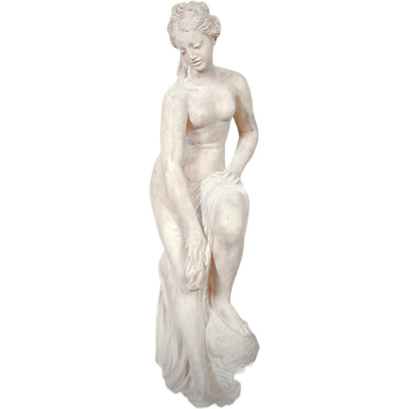 楽天市場】超大型ブロンズ像 水浴び少女 47cm 8.3キロ 大名品