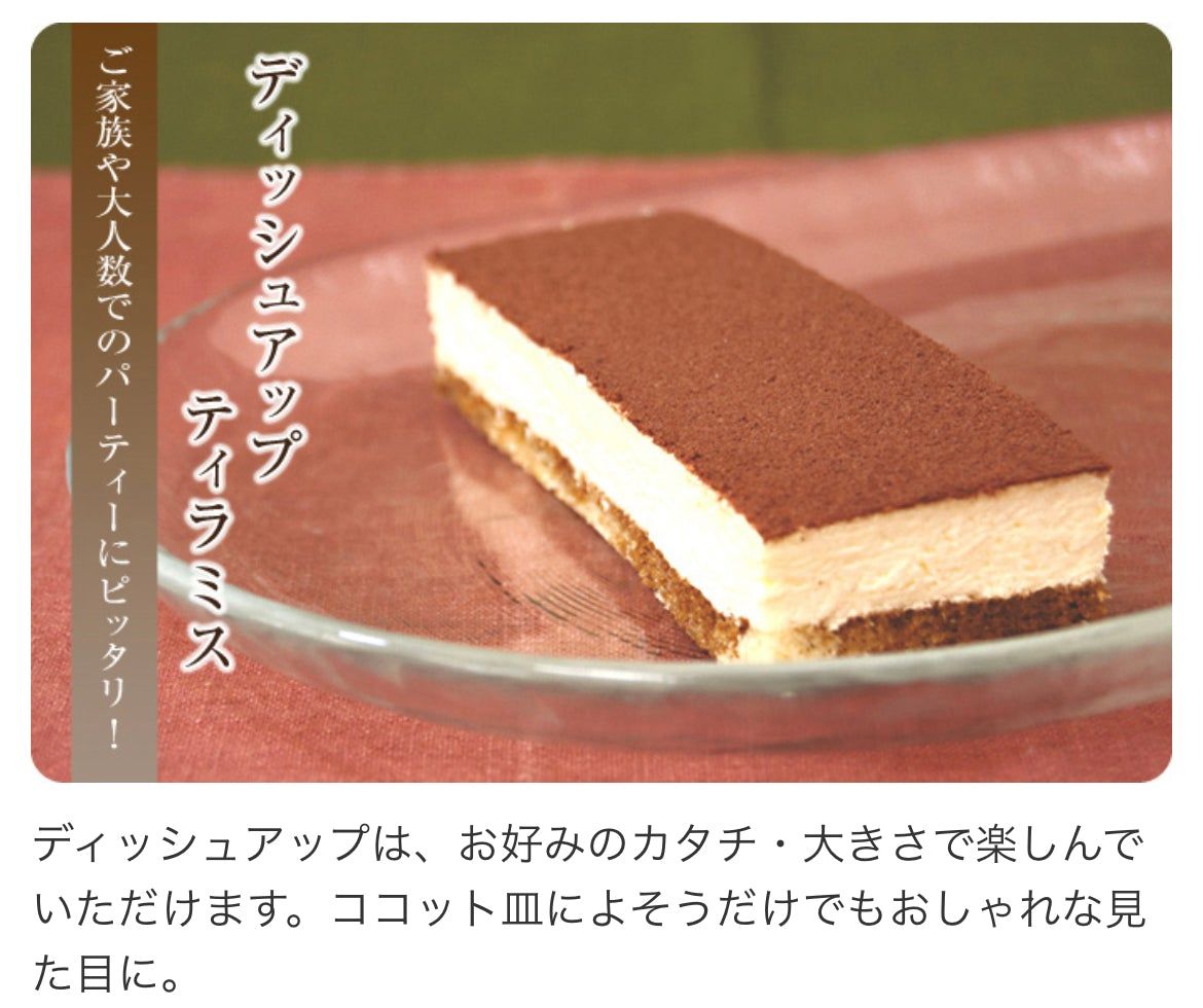ディッシュアップ スコップ フルーツサンド お中元 お返し 手土産 お菓子 お祝い 挨拶 内祝い 出産祝い ギフト 洋菓子 スリー スイーツ ティラミス