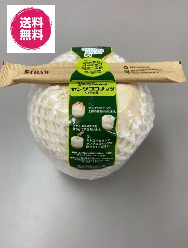 楽天市場】【送料無料】 ベトナム産 ココナッツ 「ヤング