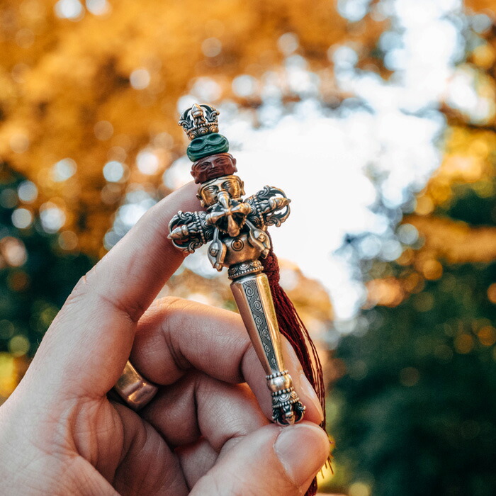 超珍品激レア‼︎ 五鈷杵天眼石　珠入り 超珍品激レア‼︎ 五鈷杵天眼石 珠入り