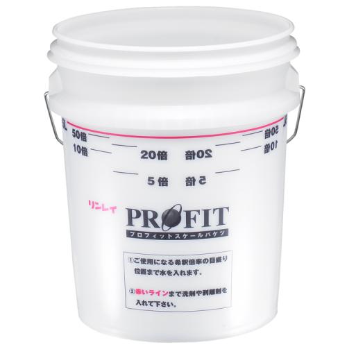 【法人限定】リンレイ プロフィットスケールバケツ 20L20L×１２