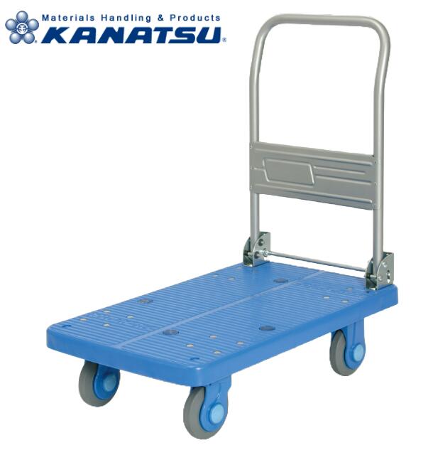 カナツー 台車 PLA250 DX-DS 品番：420-00410 静音シリーズ ストッパー付【法人限定】｜クリーンサニテーションショップ