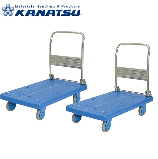 カナツー 台車 PLA300ST-DX 2台特価 品番：430-01190 ステンレス静音シリーズ【法人限定】｜クリーンサニテーションショップ