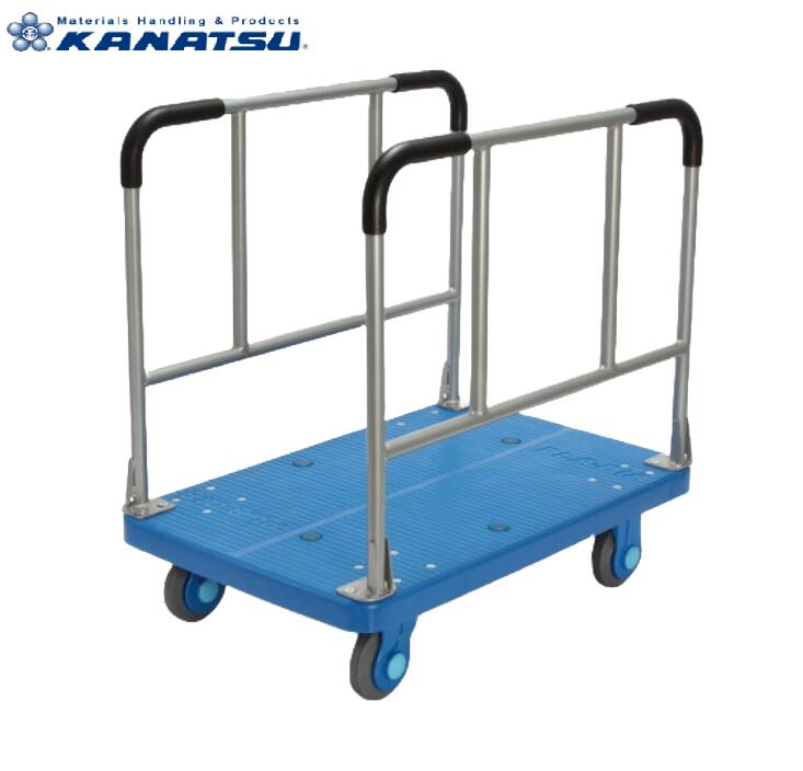 カナツー 台車 PLA300-W-DS 品番:430-01350 長尺物運搬シリーズ ストッパー付【法人限定】