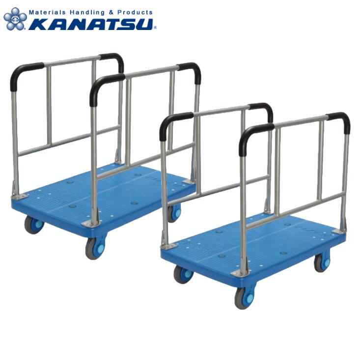 カナツー 台車 PLA300-W-DS 2台特価 品番：430-01350 長尺物運搬シリーズ ストッパー付【法人限定】 45,403円