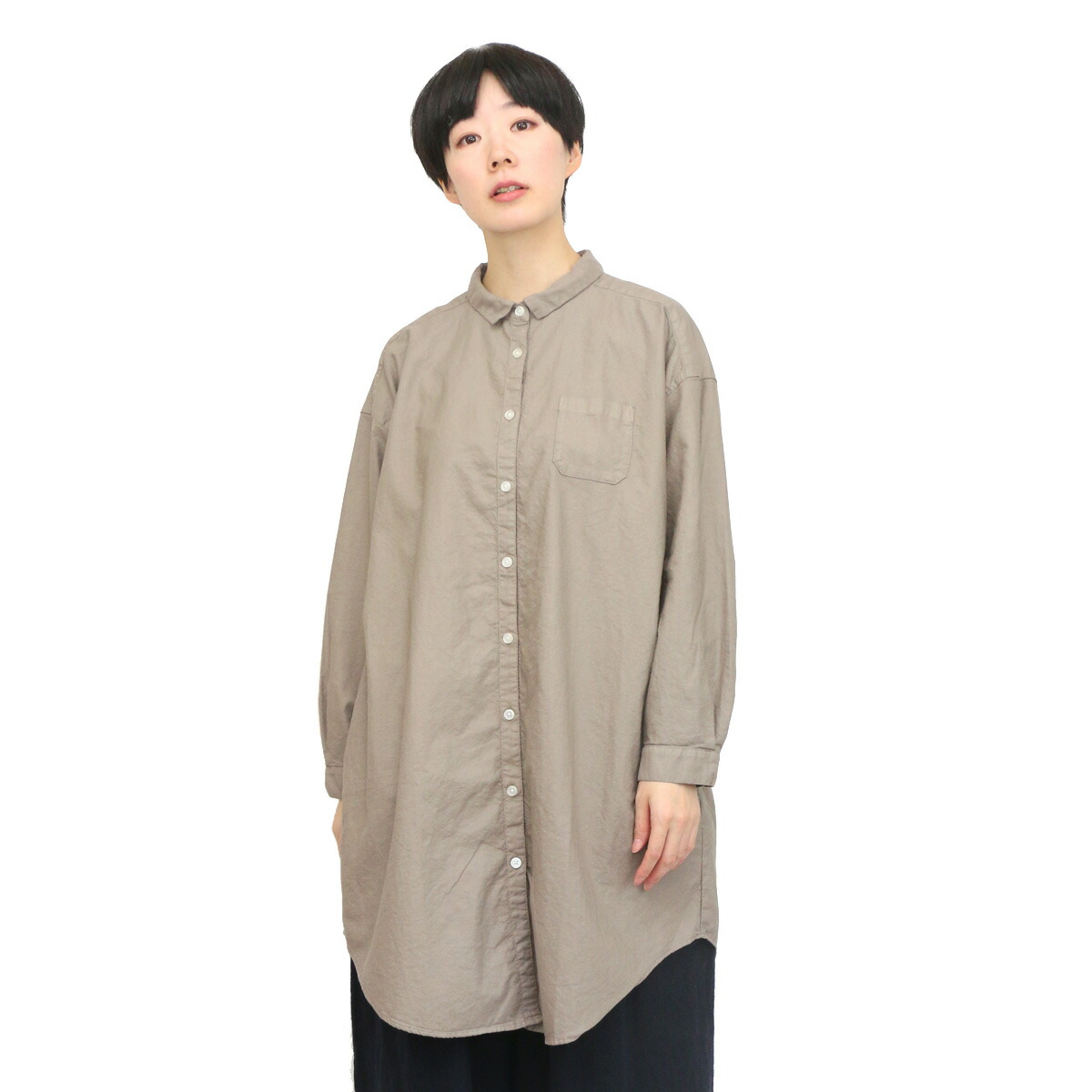 楽天市場 製品染め オックス シャツワンピース Sktawp2 Sunvalley サンバレー Cafe Four Seasons