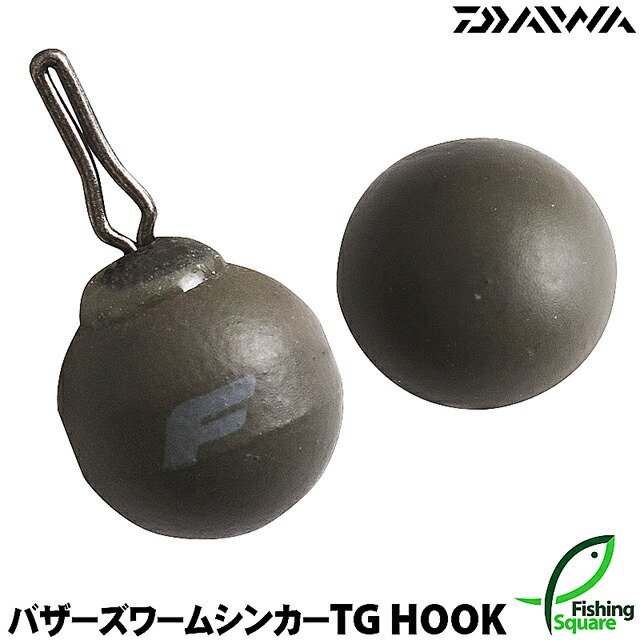楽天市場】バザーズ ワームシンカー TG フックタイプ プロパック
