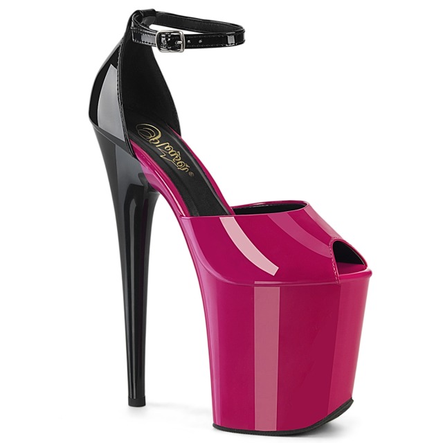 PLEASER【取り寄せ】プリーザー・ツートン厚底フラミンゴサンダル/品番