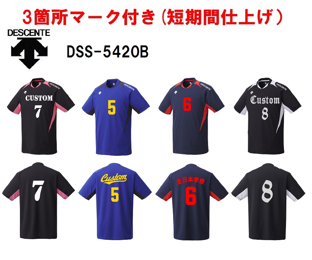 バレーボール　ユニフォーム（赤）13枚セット 縫製セミオーダーPR05＋チーム名・胸番号・背番号プリント 赤