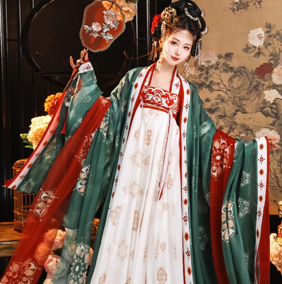 【楽天市場】唐装漢服 中華服 舞台服装 華流ステージコスプレ衣装 中国古代宮廷風コスプレ衣装 イベント 学園祭 パーティー ダンス衣装 ...