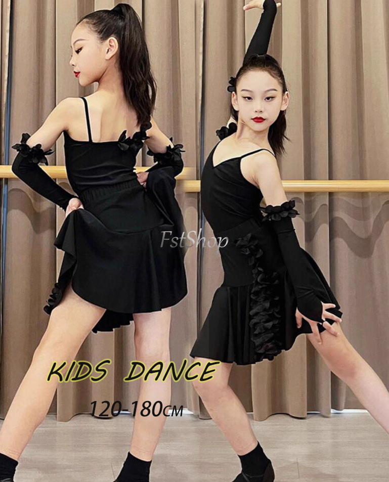 楽天市場】可愛い 子供 ラテンドレス サンバ衣装 2点セット レオタード