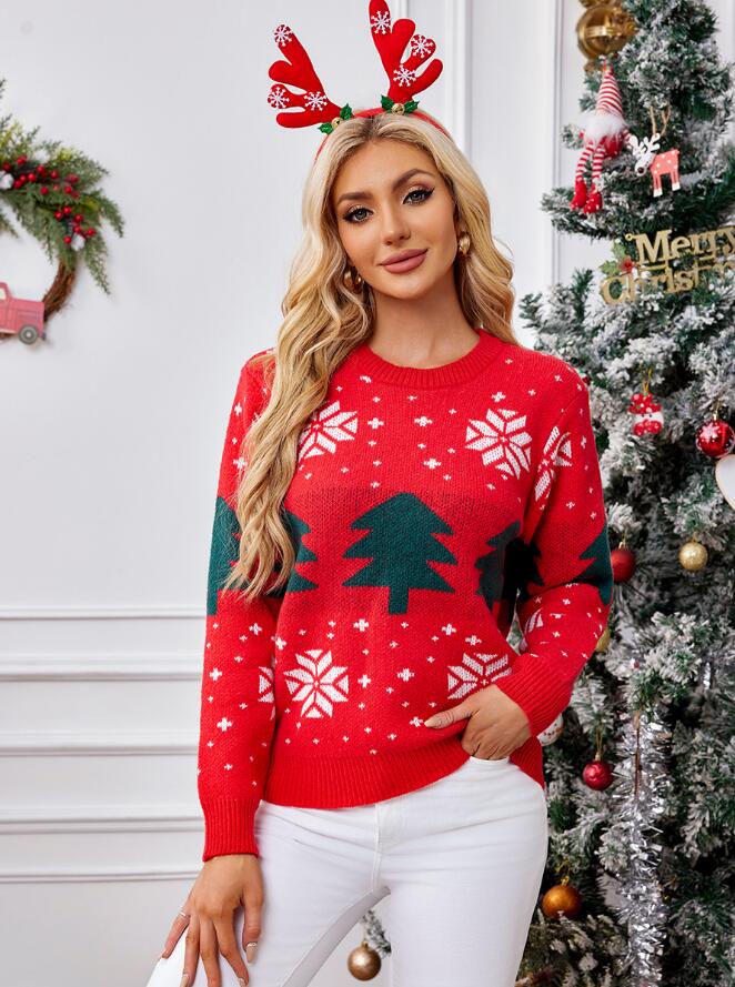 楽天市場】セーター レディース ニットセーター ニット クリスマス