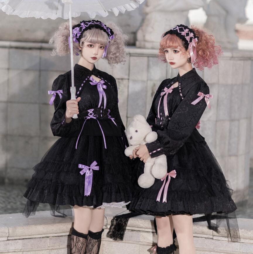 オリジナルロリータドレス コスプレ風ワンピ 可愛い系 楽天市場】ロリータ ワンピース ゴスロリ 中華風 チャイナ ロリ