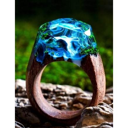 Secret Wood Ring Azure　Fall　シークレットウッド　リング　アズールフォール 蔦屋書店 蔦屋家電 ギフト 誕生日 プレゼント 15,873円